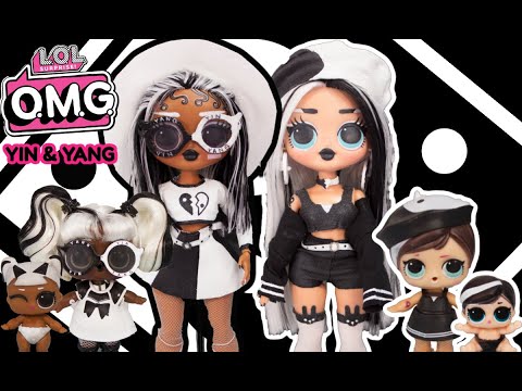 OMG Yin & Yang Makeover DIY 2 Dolls In 1 Video Big Sister OMG Fashion Doll