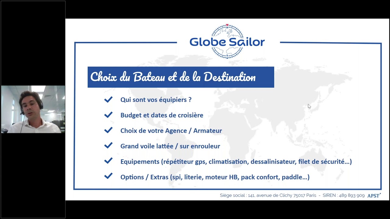 WEBINAR : Bien préparer votre location de bateau ⛵