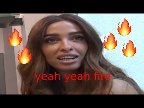 eleni sings yeah yeah fire in different songs