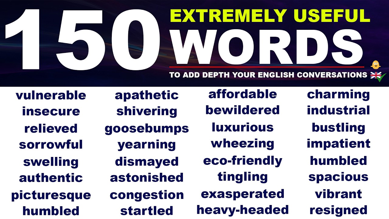 Word For In Depth 150 Extremely Useful Words to Add Depth To Your English Conversations ...