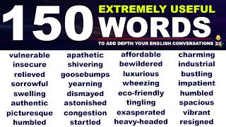 150 Extremely Useful Words to Add Depth To Your English Conversations! screenshot 2