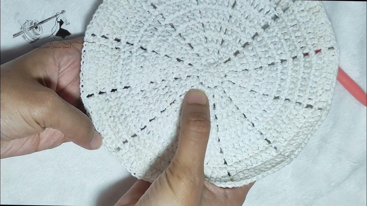 Crochet table mat Very easy crochet round table mat YouTube