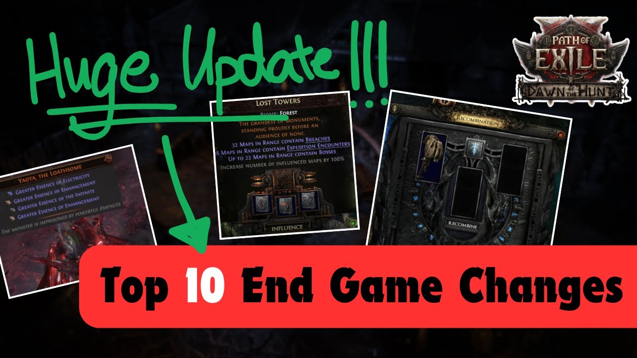 10 HUGE Endgame Changes You Need to Know! | POE 2: Dawn of the Hunt 0.2 ...
