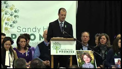 Lee Shull at Sandy Hook Promise Launch Event