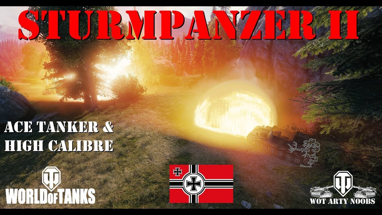 quickybaby modpack 1.2 Sturmpanzer II - Ace Tanker & High Calibre