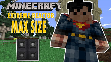 MAX SIZE Extreme Reactor ep1 | Minecraft