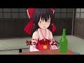 【東方MMD】幻想郷の日常：とある冬の一日【MMD紙芝居】