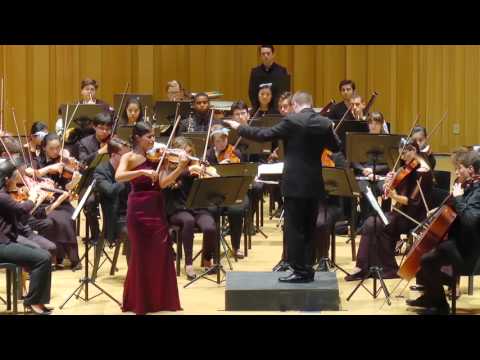 Beethoven  Violin Concerto in D major, Op. 61, 2nd mvmt with Elena Urioste