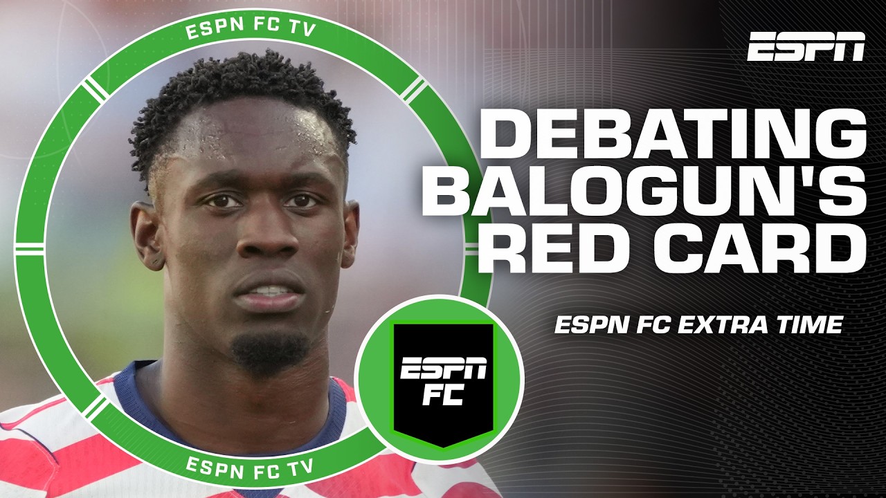 Which was worse: Balogun's red card or Messi's no-call? π€ | ESPN FC Extra Time