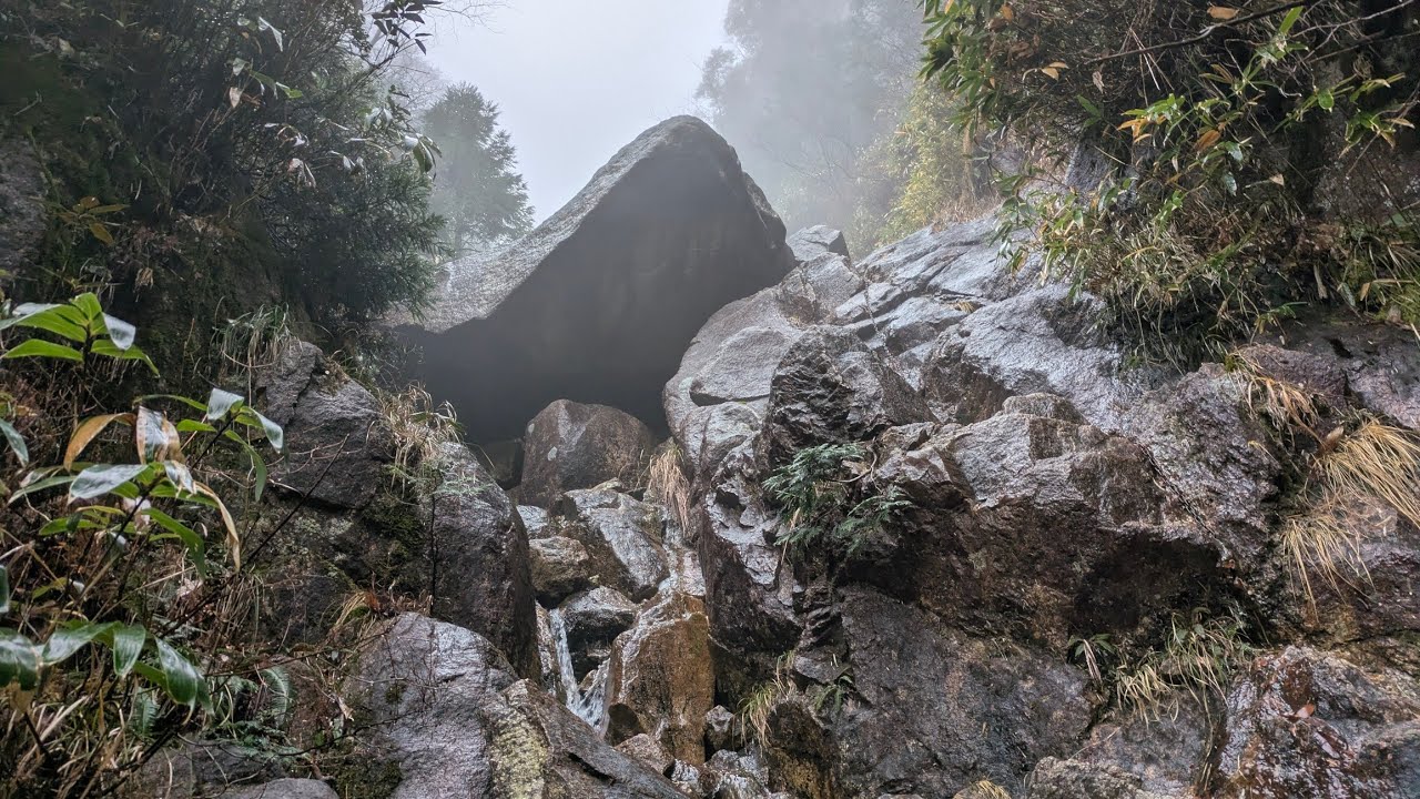 【鈴鹿の登山道】御在所岳 本谷コース 駐車場から山頂まで 2025年12月21日【ノーカット】
