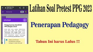 Latihan Soal Pretest Ppg  Up Ukmppg Daljab 2023 Lengkap Dengan Pembahasan
