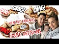 HEALTHY PANCAKES AND HOUSE DECISIONS// VLOG 07