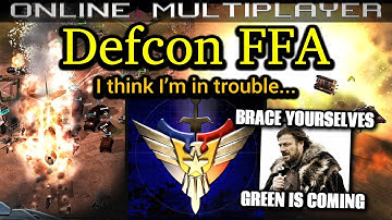 Defcon FFA - USA - Pro Rules | C&C Generals Zero Hour | No Commentary