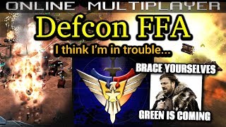 Defcon FFA - USA - Pro Rules | C&C Generals Zero Hour | No Commentary