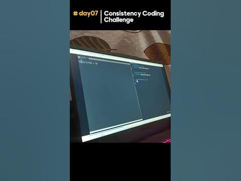 Day 07/45 Consistency Coding Challenge and Lab Setup #coding # ...