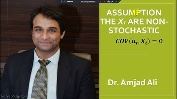 OLS Assumption: the Xt are Non-Stochastic; COVar(Xt,Ui) =0