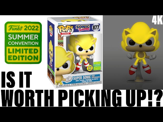 SUPER SONIC First Appearance SDCC22 (Funko POP!) Unboxing and Review With  Commentary 