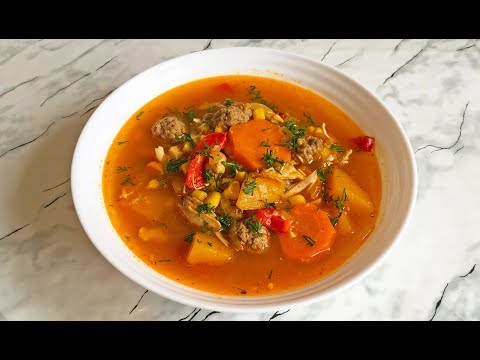 Video: Mexicansk Krydret Suppe