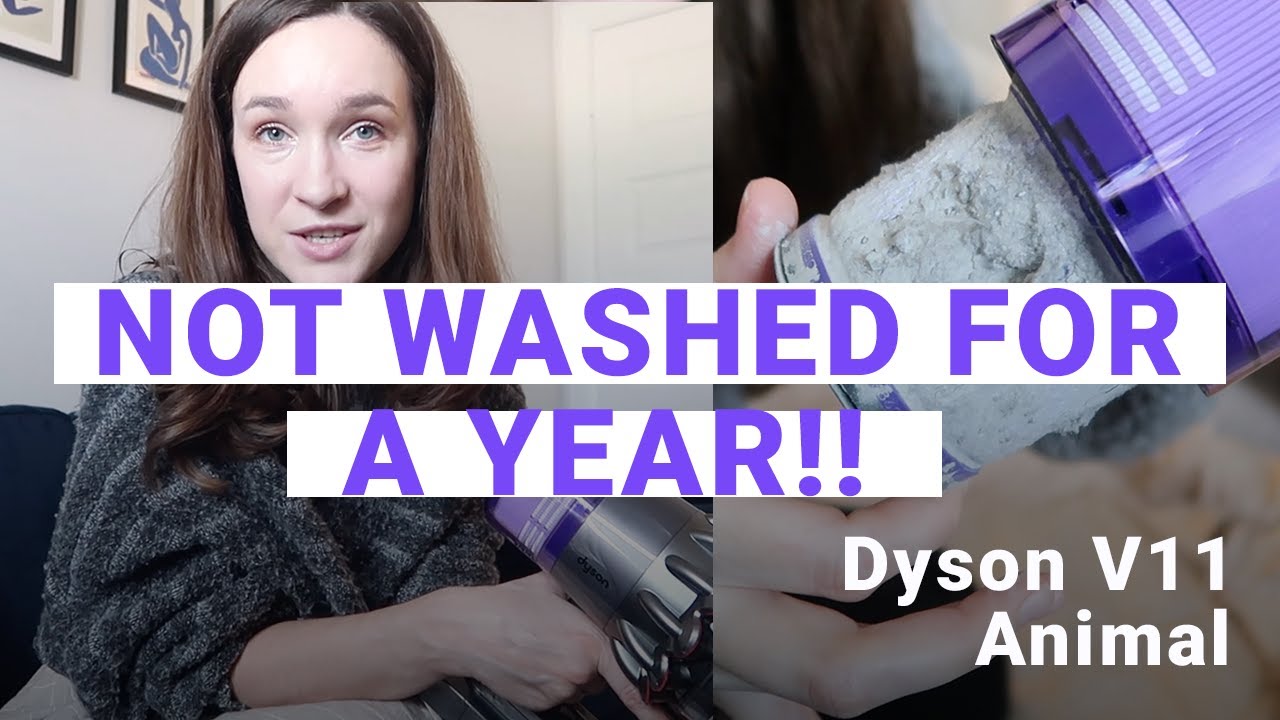 Washing the Filter of My Dyson V11 Animal for the First Time in a Year!