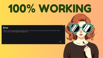 FIXED ERROR Failed to Connect to the Rockstar Games Library Service ERROR