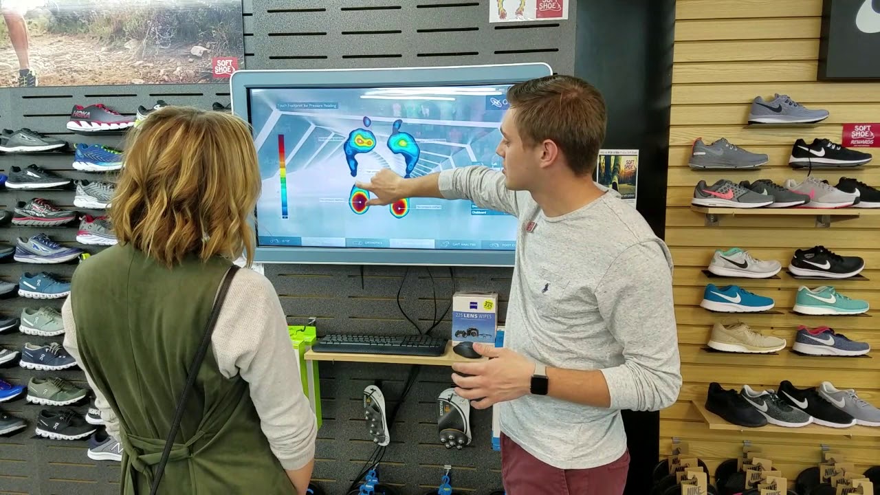 Getting your Feet Scanned with Albert by Aetrex at Soft Shoe YouTube