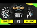 SC2 - Scarlett vs. MCanning - DH Masters: Winter 2020 - Group A - NA