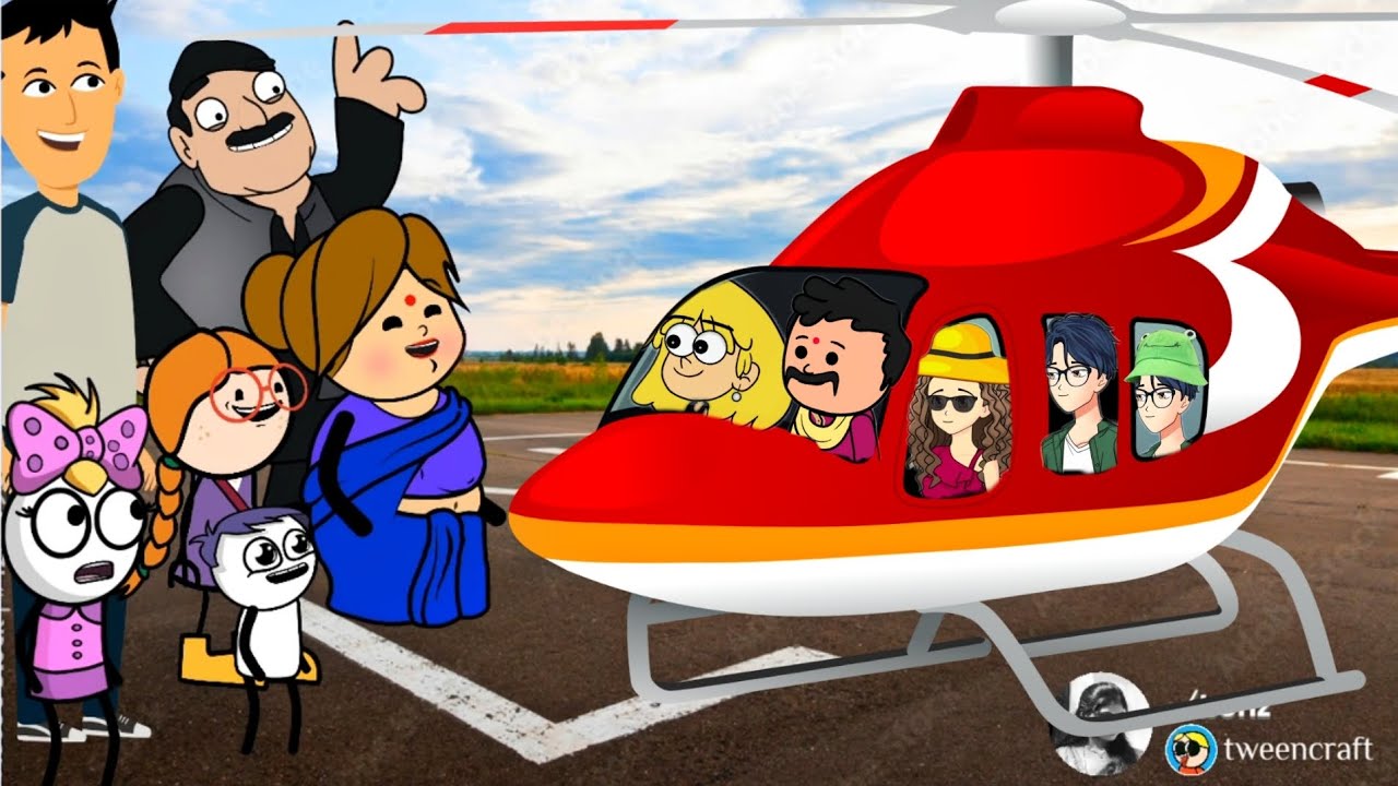 வானூர்தியில் வானில் வட்டமடித்த ஜூலி Part 1