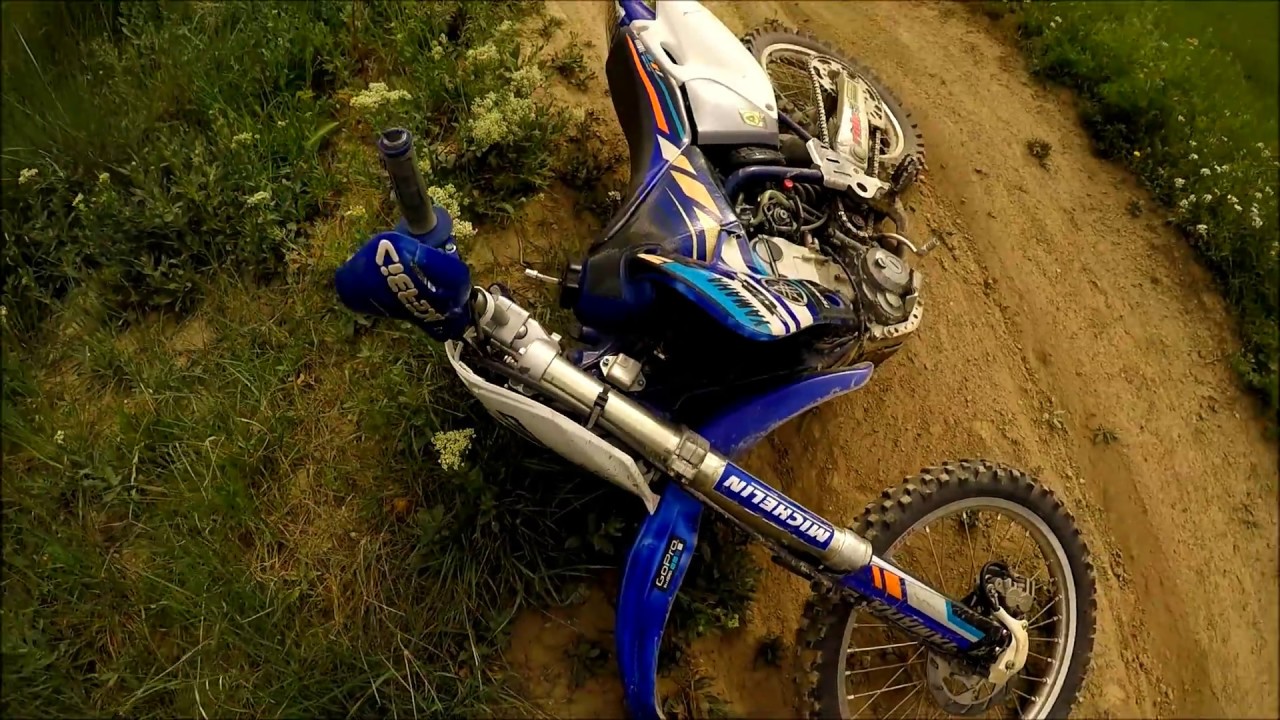 2 temps diesel Chute de merde en Motocross GoProHero4 Silver . HD 4k Awesome fail