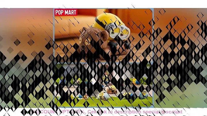 POP MART Minions Lazy Every Day Series Blind Box Toys Kawaii Anime Action Figure Surprise Mystery Bo