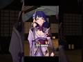 Talk to a woman #genshinimpact #raidenshogun #raidenei #aether #animation