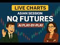 Asian Session: NQ Futures Live Stream | Nasdaq 100 Trading | Market Structure (11-24-25)
