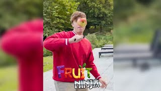 Fruit Ninja In Het Echt!