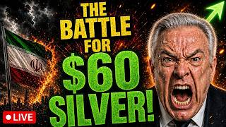 LIVE: Silver & Gold Market Open! Explosive Move Coming Silver News! 📉🚨