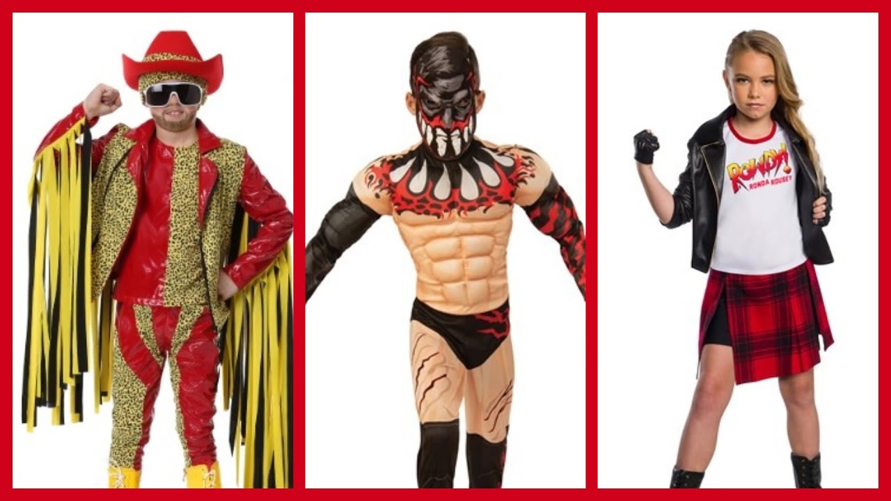 5 WWE Halloween Costumes for Kids (2023 Collection)