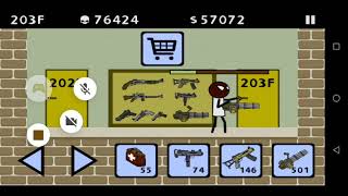 Stickman gun and zombie gameplay #230 screenshot 5