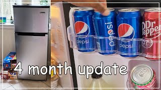 4 month UPDATE  Magic Chef 4.5 cu ft 2 door Mini Fridge with Freezer Compartment