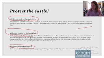 How to Prevent Zoombombing