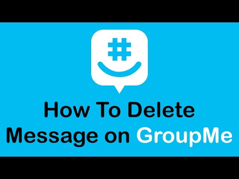 Video: Bagaimana Anda menghapus kontak di aplikasi GroupMe?