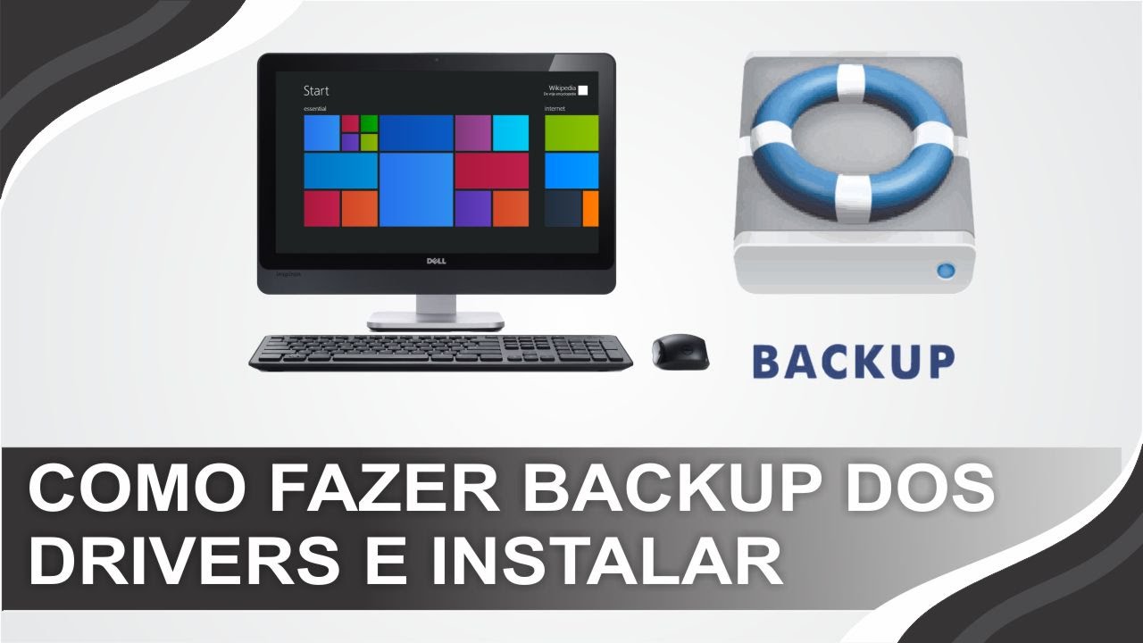 Como Fazer Backup de Drivers e Instalar Após Formatação – Fácil, Rápido e Simples