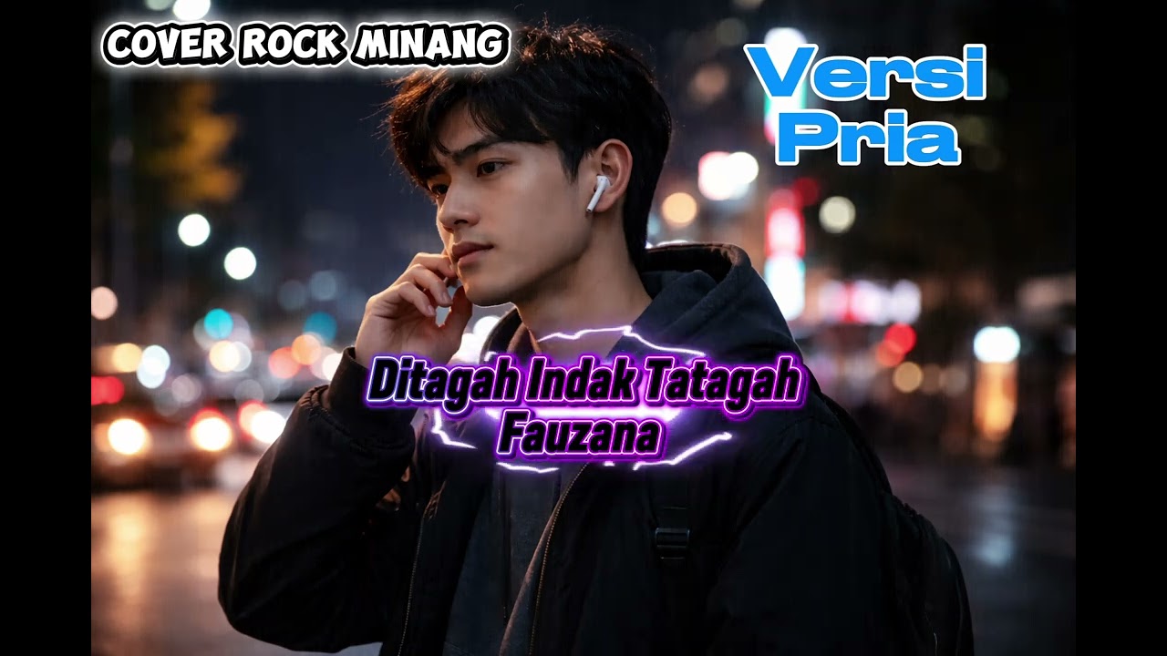 ​​Ditagah Indak Tatagah - Fauzana (Rock Minang Version AI Cover) | Vokal Pria