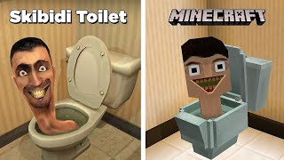 I Remade SKIBIDI TOILET Scenes In Minecraft by Jakinho Dog 1,120,277 views 9 months ago 5 minutes, 27 seconds