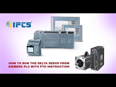 RUN THE DELTA SERVO FROM SIEMENS PLC WITH PTO INSTRUCTIONS | IPCS ...