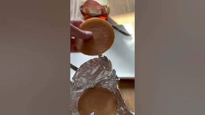 Pancakes with bacon and maple syrup: 6 minutes in a halogen oven