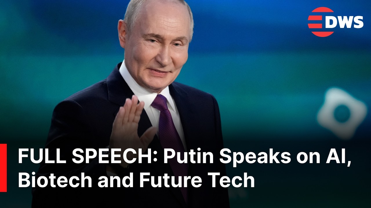 FULL SPEECH: Putin Unveils Russia’s Bioeconomy Vision at Future Technologies Forum Keynote | AC1G