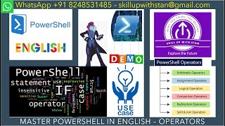 MASTER POWERSHELL IN ENGLISH - OPERATORS PART 4