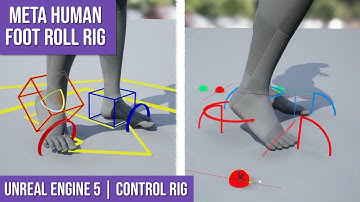 MetaHuman Foot Roll Control Rig