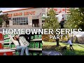 Homeowner series part 1  home depot haul  buying our christmas tree update ny