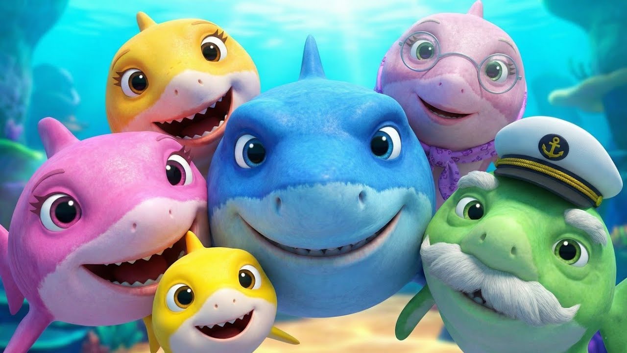 Baby Shark Doo Doo | Nursery Rhymes & Kids Songs (3D Kids Cartoon)