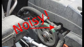 Cheap Fix for Power Steering Noise | Repair  2004 Honda Pilot