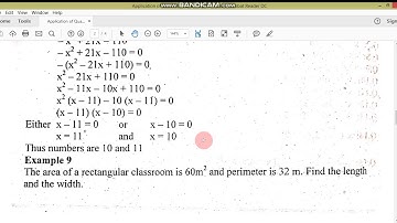 Application of Quadratic Equation//I.Com//M.Adnan Anwar